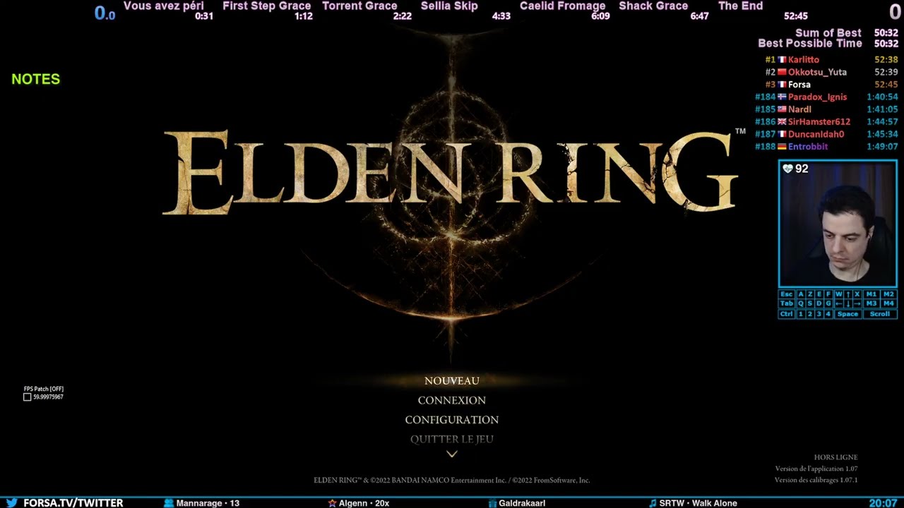 TENTATIVES DE WORLD RECORD 🌟 Any% Glitchless Speedruns 🌟 Training DRL après 23h 🌟 !drl