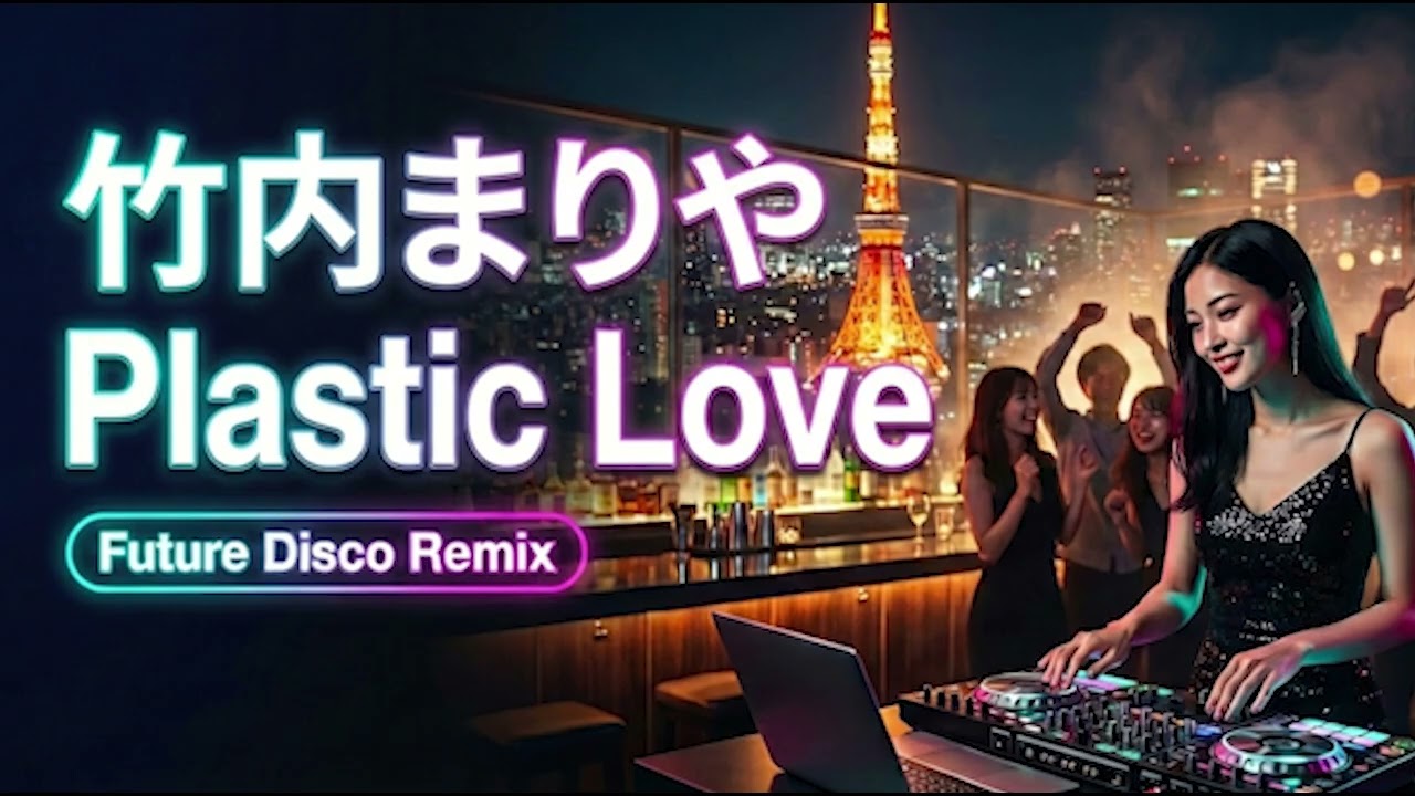 Plastic Love | 竹内まりや | Future Disco Remix | English Ver.