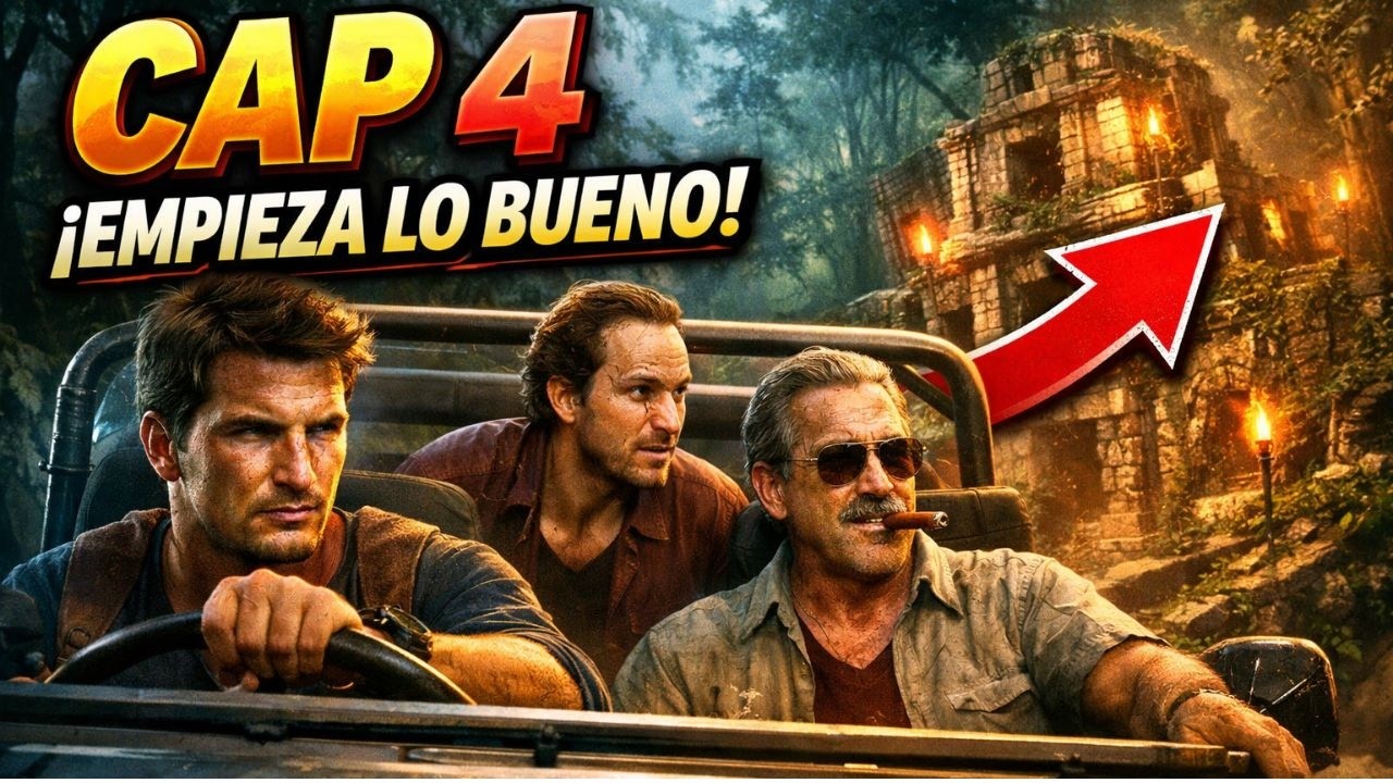EN BUSCA DEL TESORO DE UNCHARTED 4 CAP #4