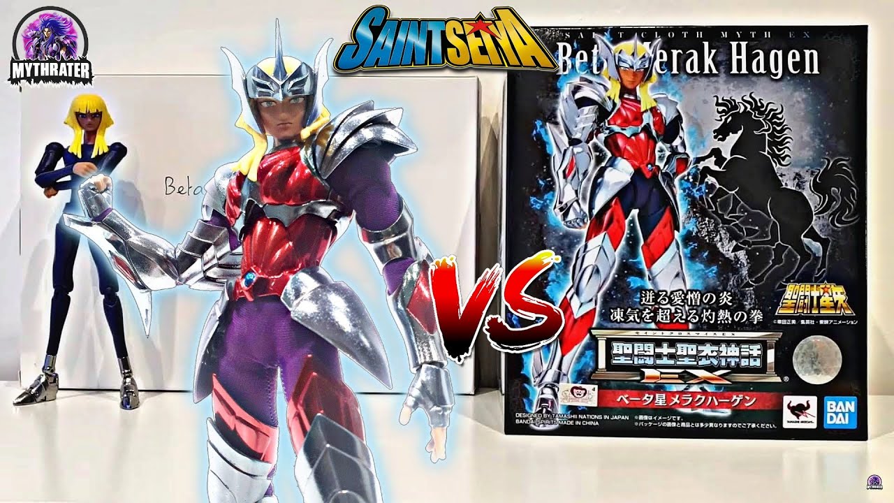 MR42 Myth Cloth Hagen de Merak BETA EX CS MODEL VS Bandai EX