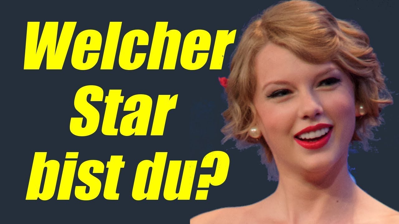 Promi Quiz: Welcher Star bist du?