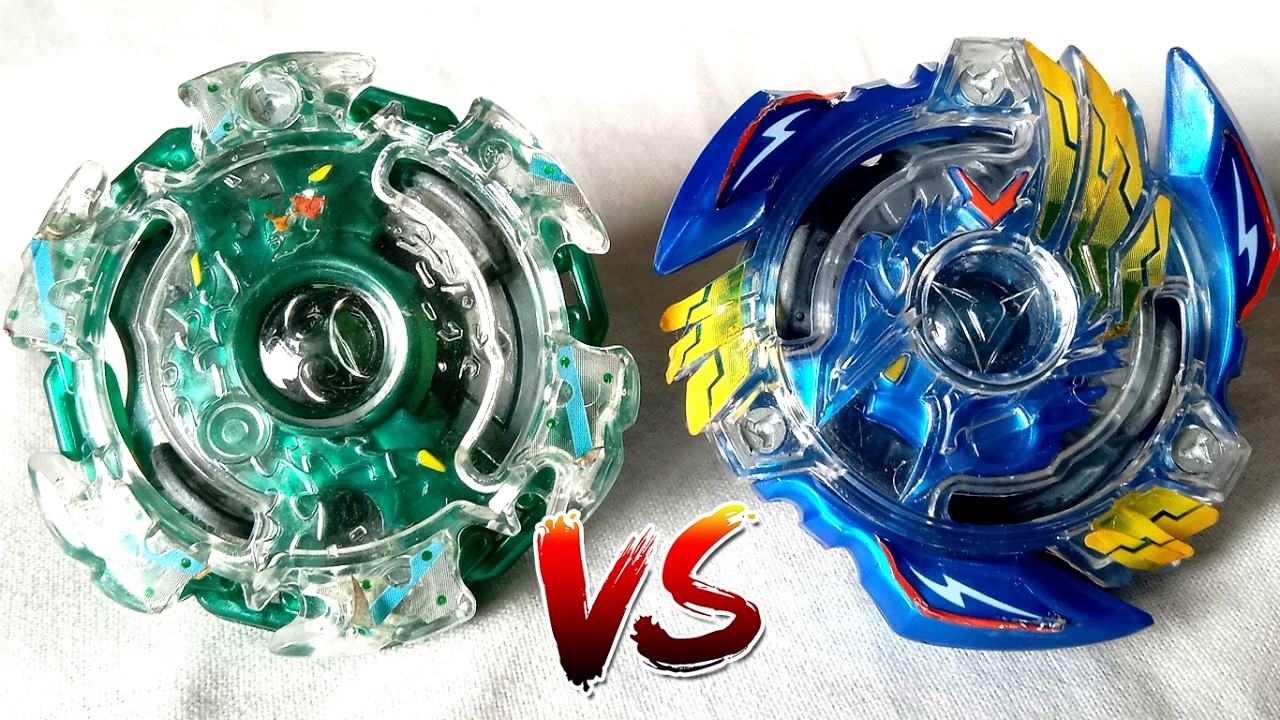 KAISER KERBEUS VS VICTORY VALKYRIE BEYBLADE BURST DUAL LAYER BATTLE