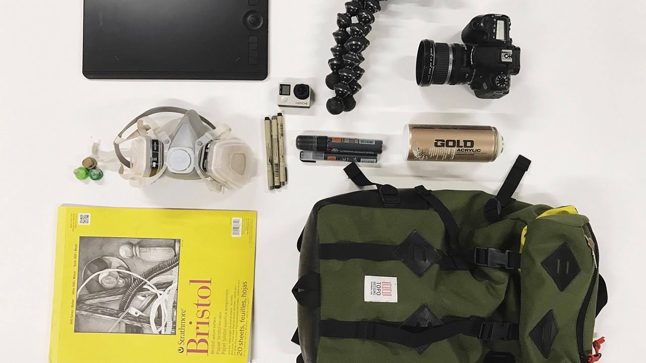 Whats in my bag. The Artist edition