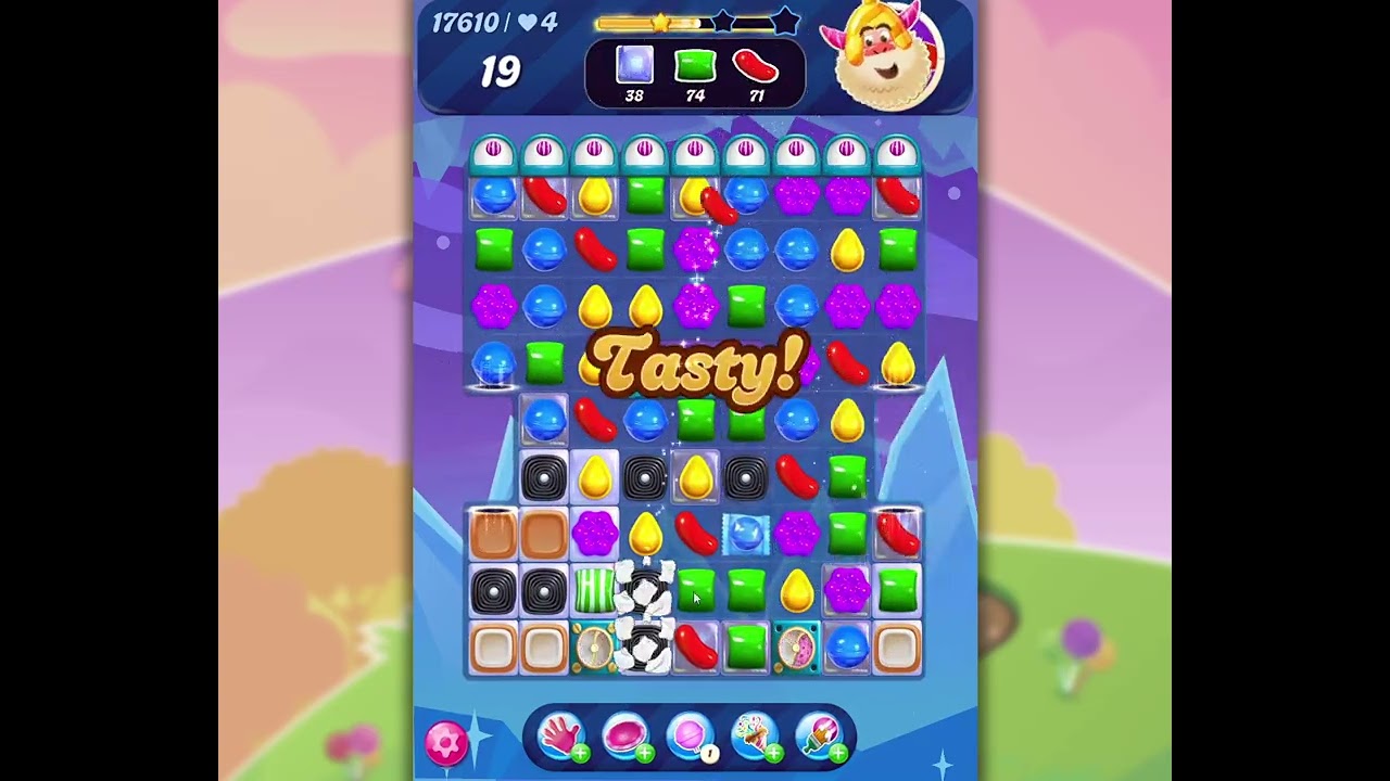 Candy Crush Saga Level 17610 pesadilla