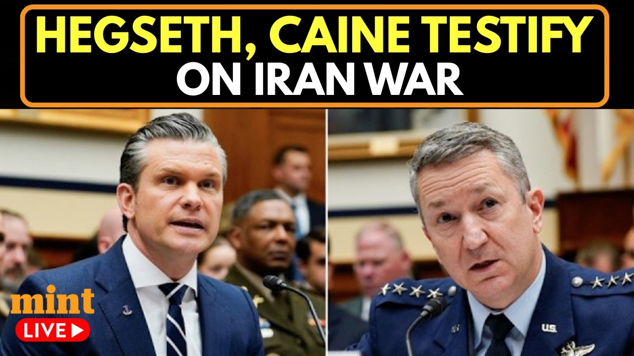 LIVE: US Defense Secretary Pete Hegseth, Caine Testify On Iran war, Pentagn Budget | USA | Trump