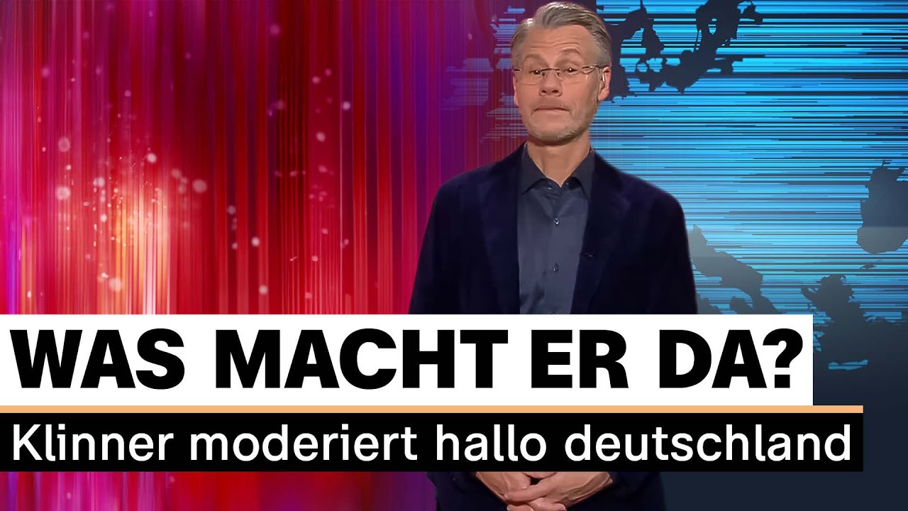 Andreas Klinner zwischen Europa und Deutschland