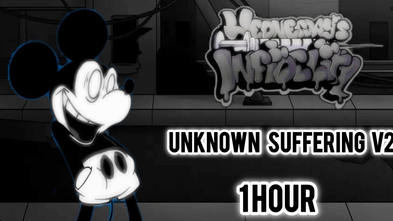 FNF: Wednesday Infidelity's V2 - Unknown Suffering - [1 HOUR]