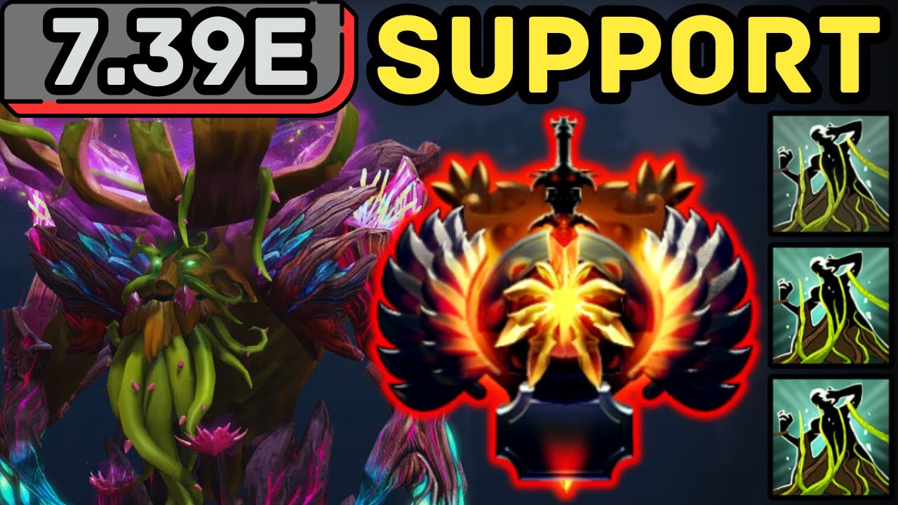🔥 TOO TANKY. TOO HEALING. TOO ANNOYING — TREANT PROTECTOR SUPPORT | DOTA 2 🔥