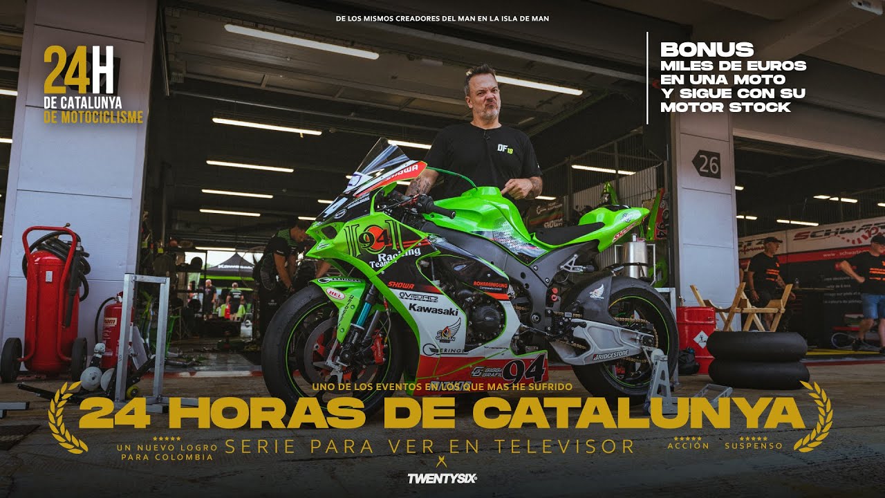 24 HORAS DE CATALUNYA / BONUS - Kawasaki ZX10R Modelo 2021 del campeonato mundial de endurance DF18