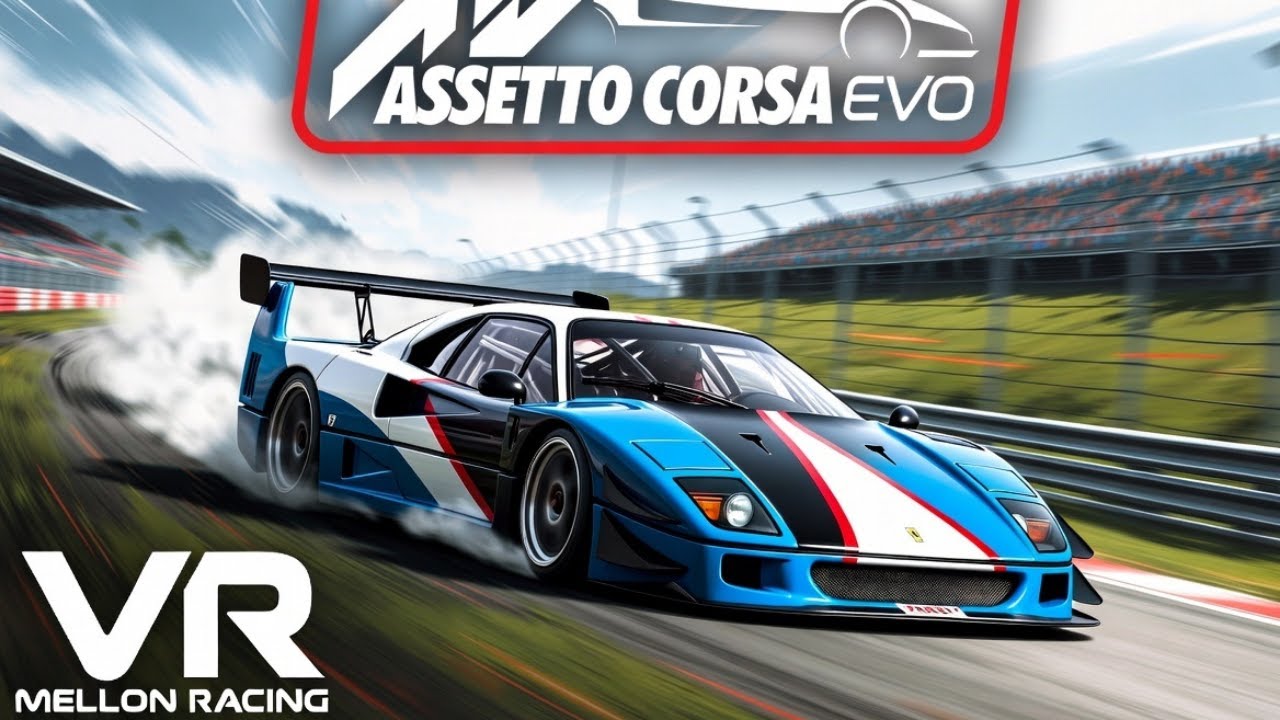 VR Ultra Graphics 5090 9950X3D Pimax Hosting Daily Races MellonRacing.com Assetto Corsa EVO .51