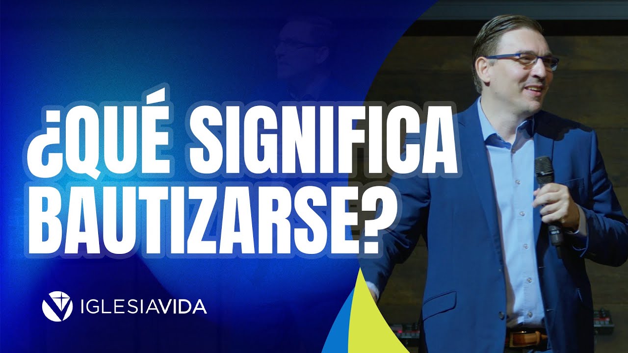 ¿Qué Significa Bautizarse? - Dr. Carlos Andrés Murr