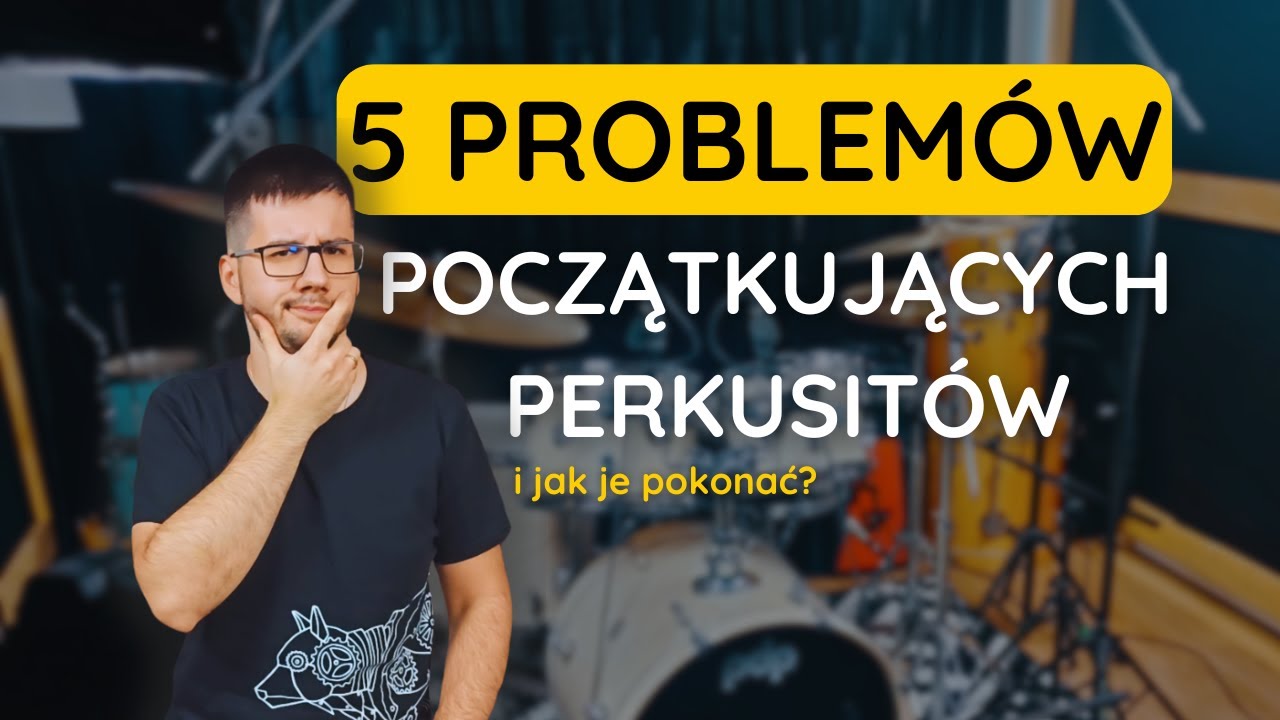 5 BŁĘDÓW początkujących perkusistów!