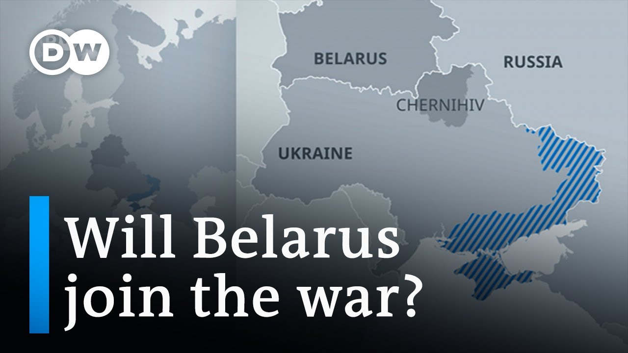 Ukraine fears Belarus could become new frontline as border sees troop and weapons build-up | DW News
