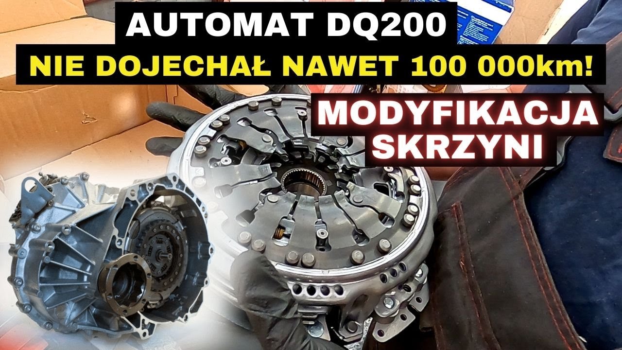 VW Passat 2021 1.5TSI i automat DQ200 czyli wymiana sprzęgieł  + modyfikacja oprogramowania