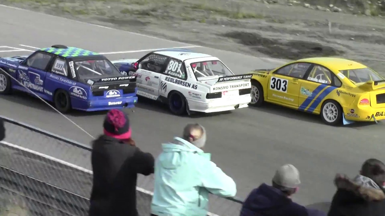 NM Rallycross Gardermoen 2018 Super 2400 A Finale.