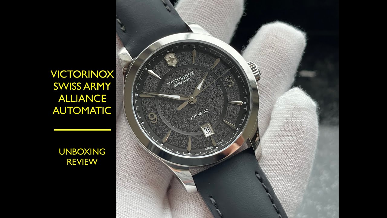Victorinox Swiss Army Alliance Automatic 241869 Watch | Review Valjoux Relogios