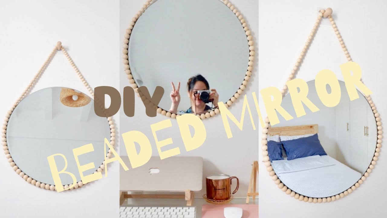 DIY Beaded Mirror | Aesthetic | #teamkahoy | L A O