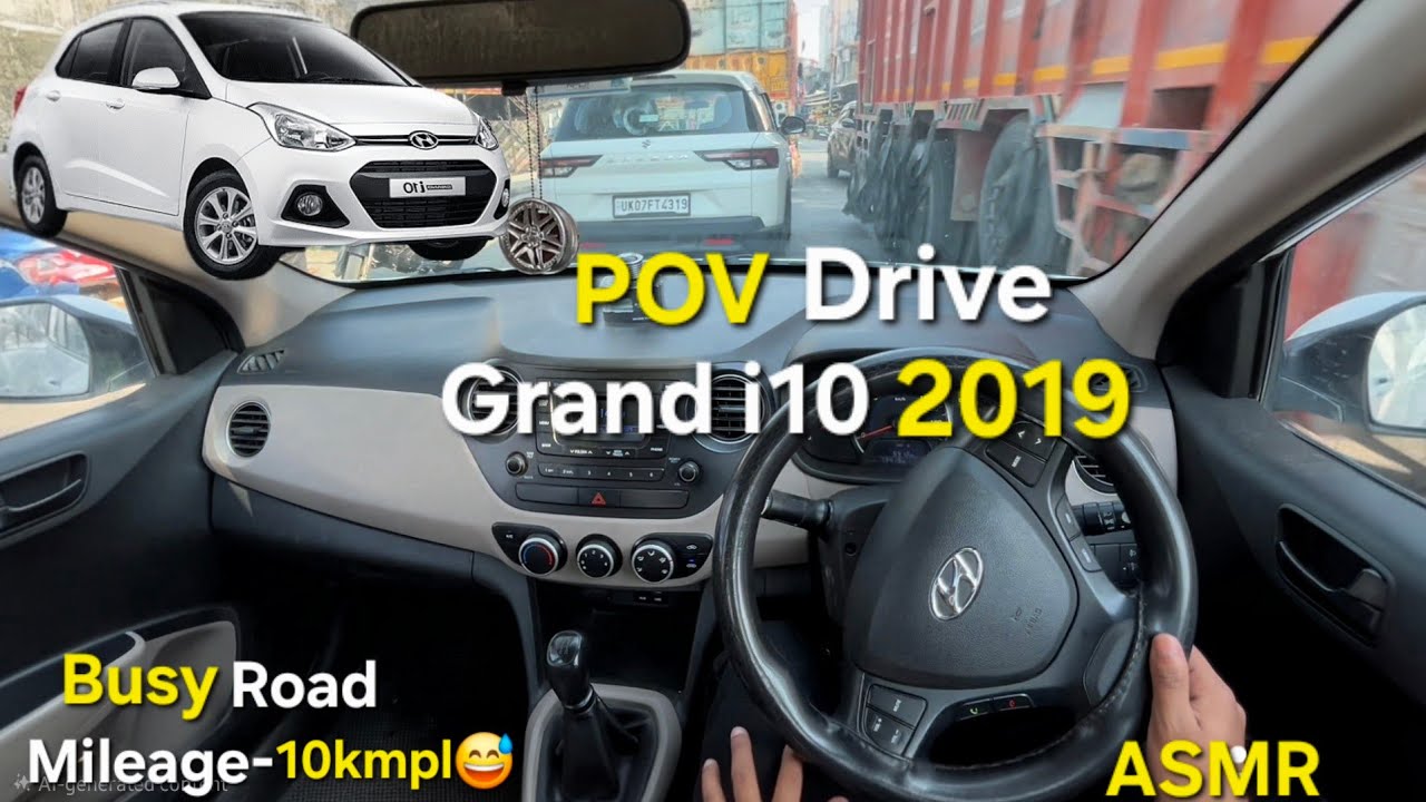 🚗2019 HYUNDAI GRAND i10 CITY DRIVE I10 MAGNA | 1.2L 81BHP | POV Drive #8