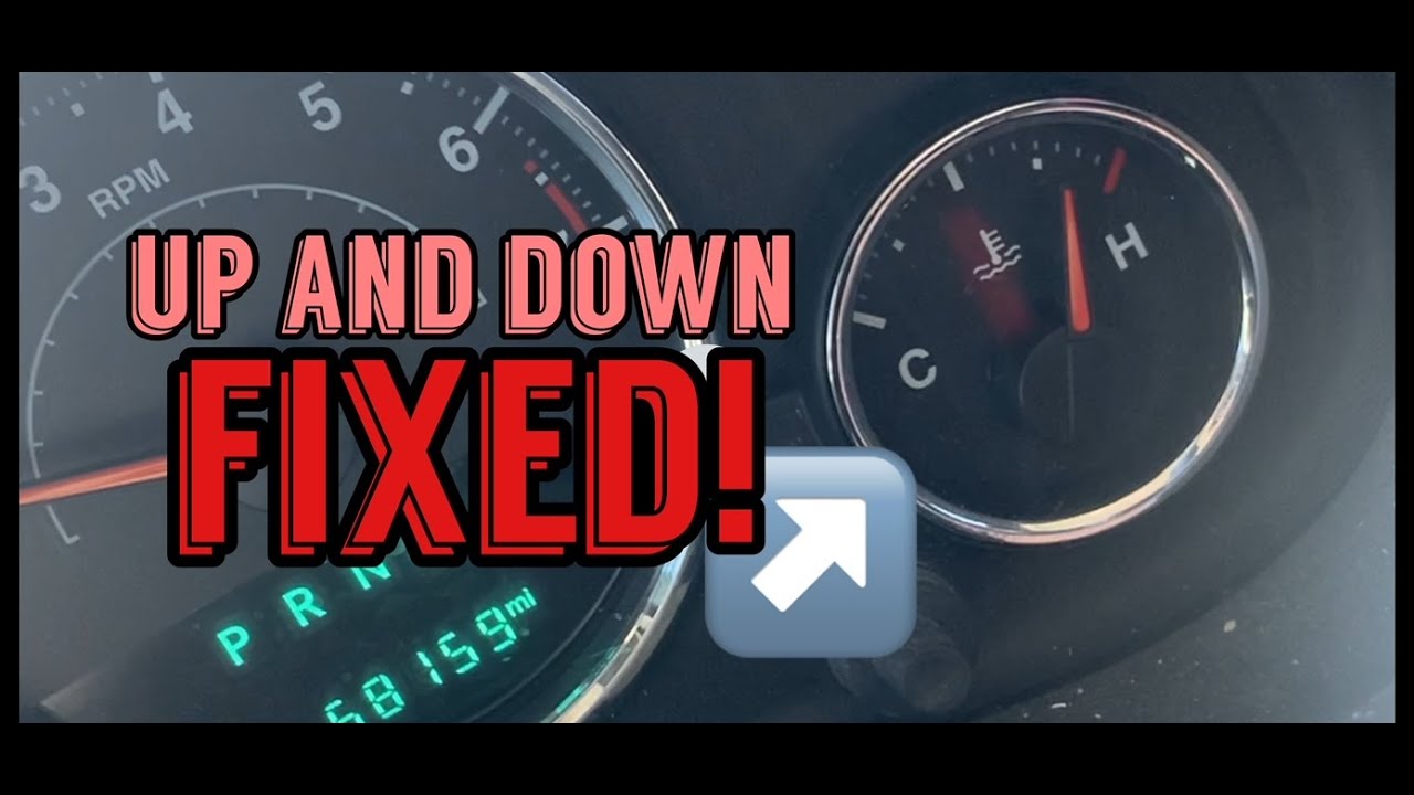 Jeep JK - No Heat / Temp Gauge Going Up & Down / Fan Running - FIX for one or all symptoms