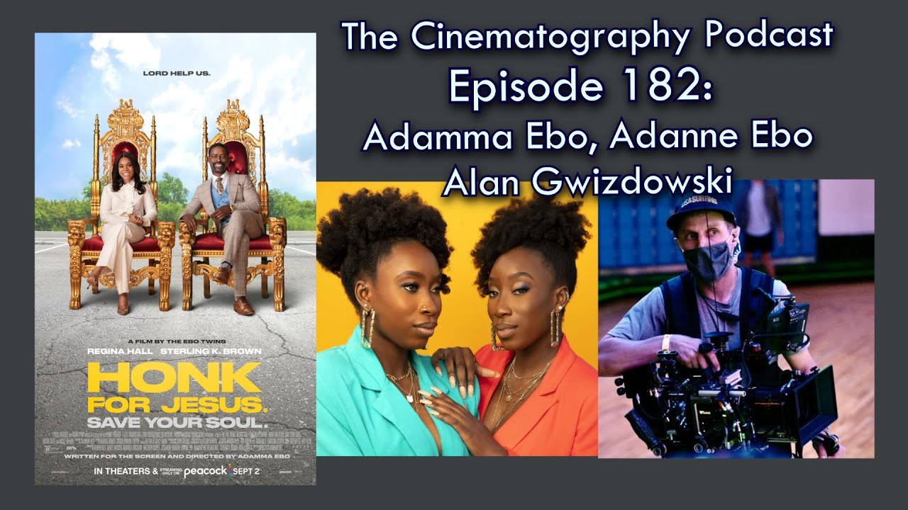 Honk for Jesus, Save Your Soul director Adamma Ebo, producer Adanne Ebo, and DP Alan Gwizdowski