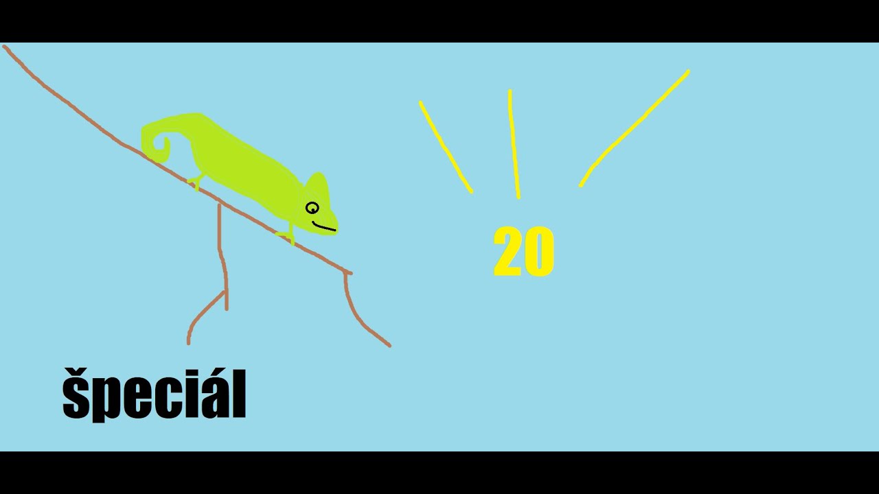 V&scaron;etko o chameleonoch (&scaron;pecial za 20 odberaťelov)