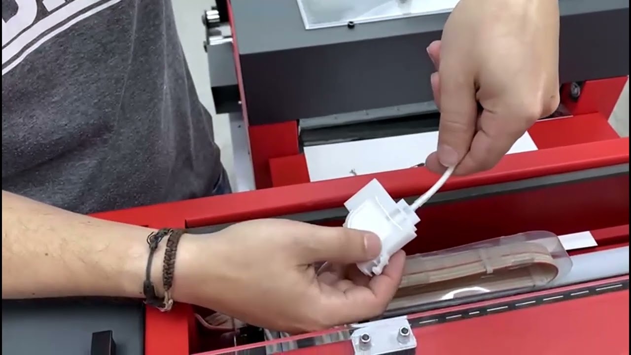 Cómo cambiar el damper de una Epson L1800 o una Oasis DTF 30