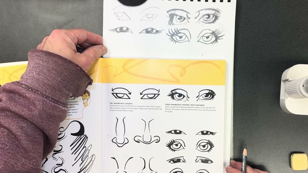 Drawing Caricatures with Harry Hamernik - Eyes and noses
