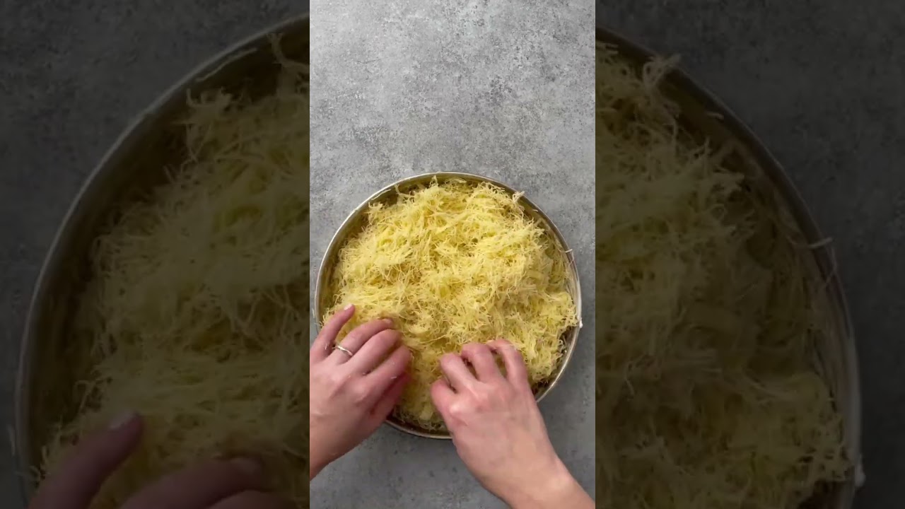 Middle Eastern Sweet Treat Kanafeh 🍥