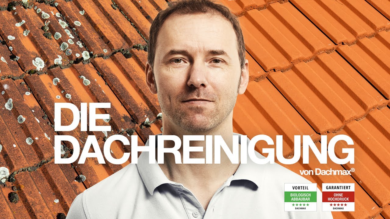 Dachreinigung komplett ohne Hochdruckreiniger | von Dachmax&reg;