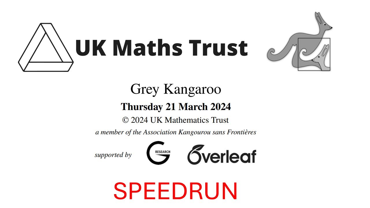 Grey Kangaroo 2024 [SPEEDRUN]