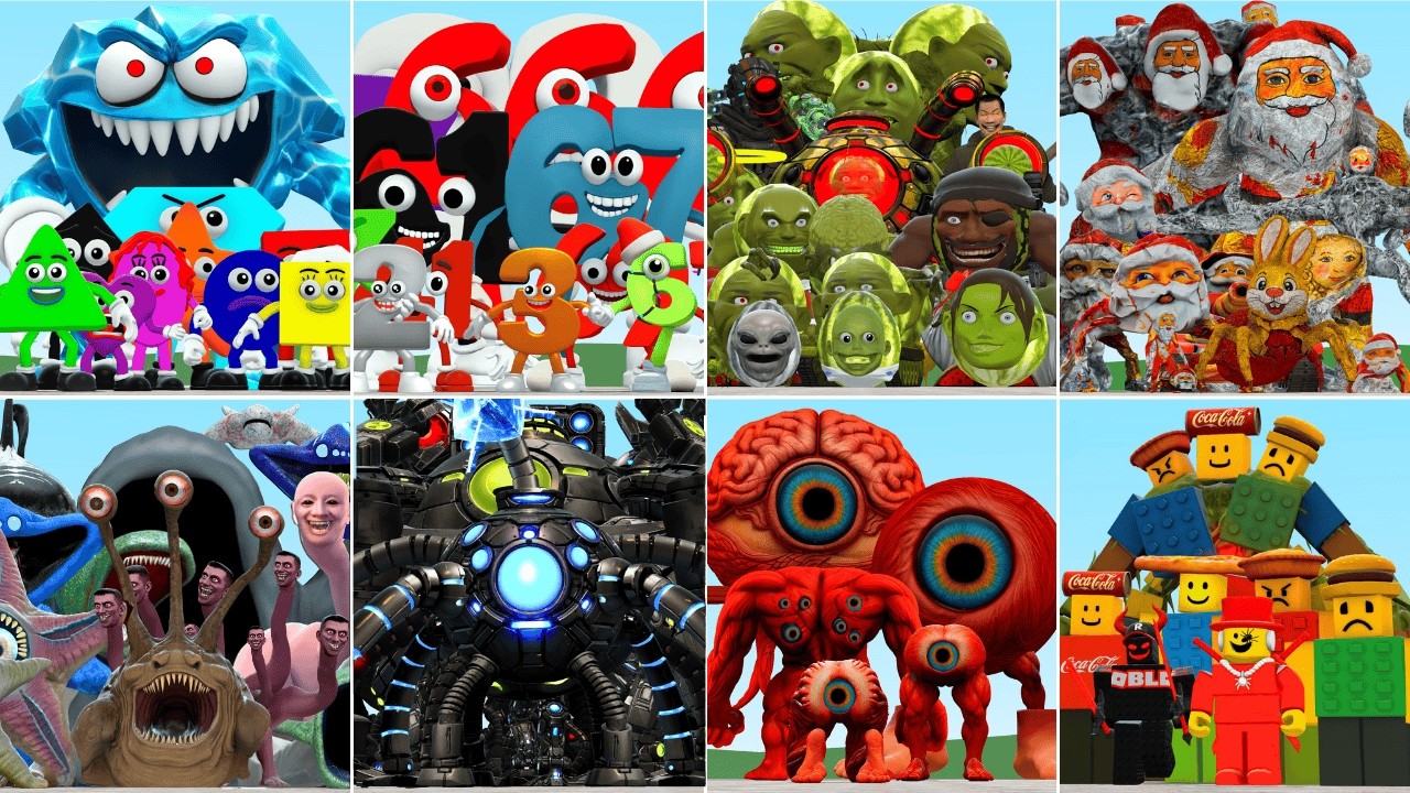 Which New Family Monster Is The Best & Strongest In Garry's Mod?
