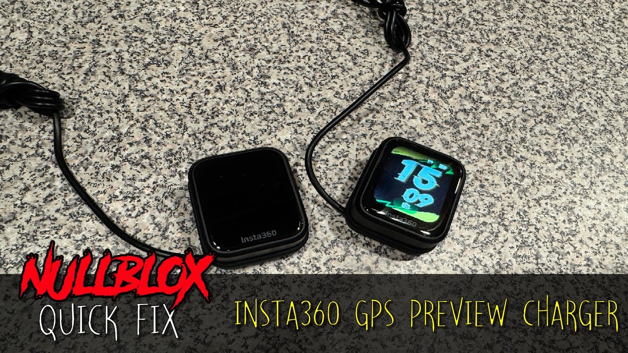 Quick Fix | Insta360 GPS Preview Remote Charging Cable | NullBlox