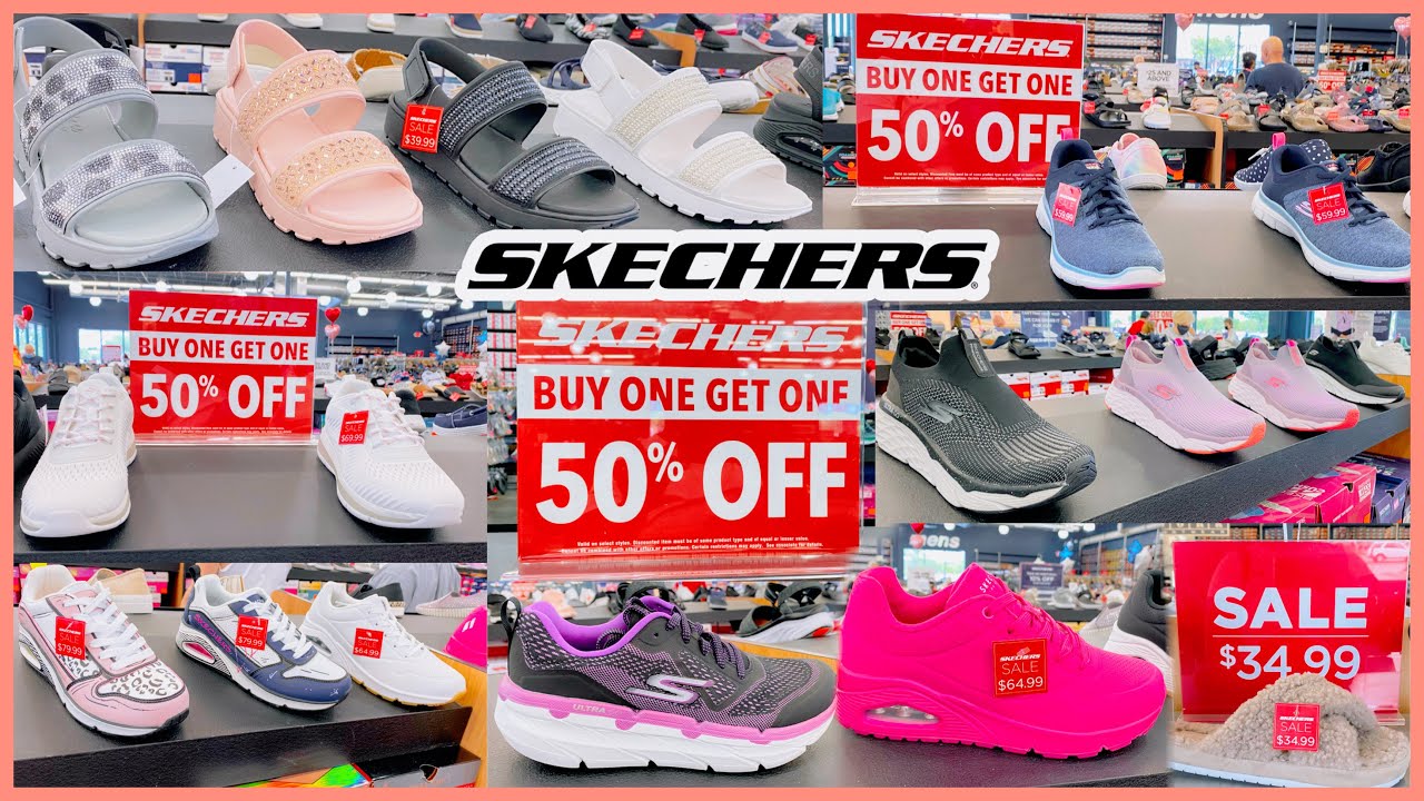 SKECHERS OUTLET SALE‼️BUY ONE GET ONE 50%OFF‼️SKECHERS SHOE SHOPPING❤️MAY 2021 STORE WALKTHROUGH❤︎
