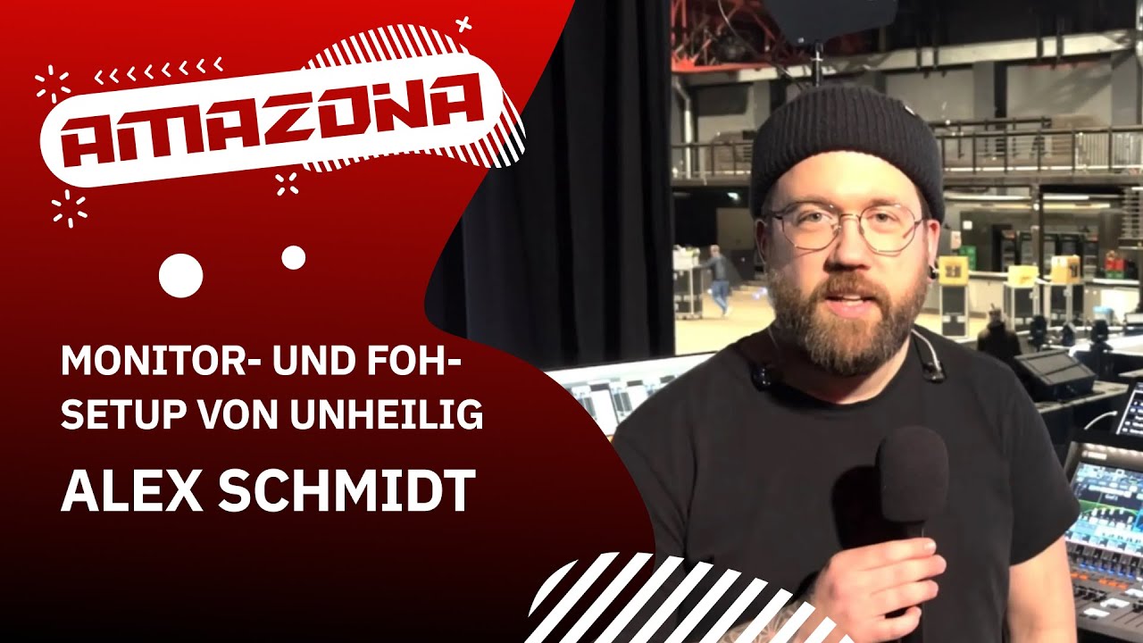 Monitor  und FoH Setup von Unheilig 2025