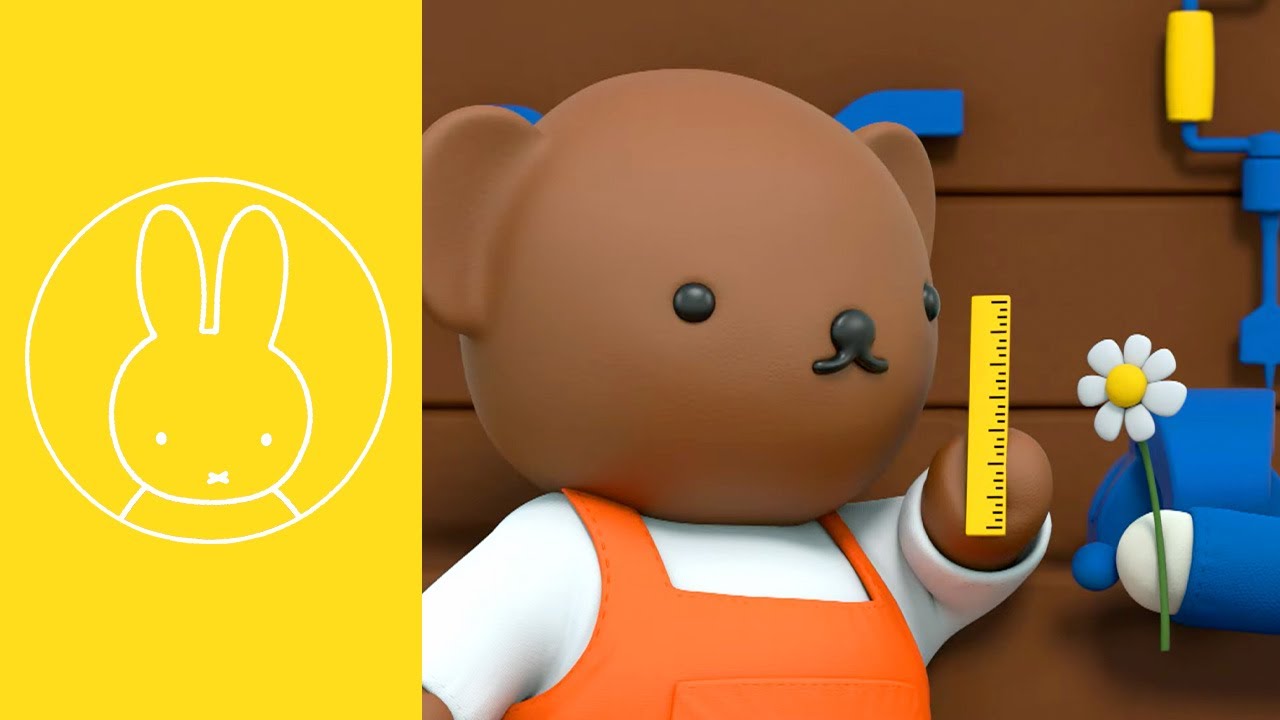 Build a flower with Miffy | Miffy's Adventures Big & Small | Animation for Children