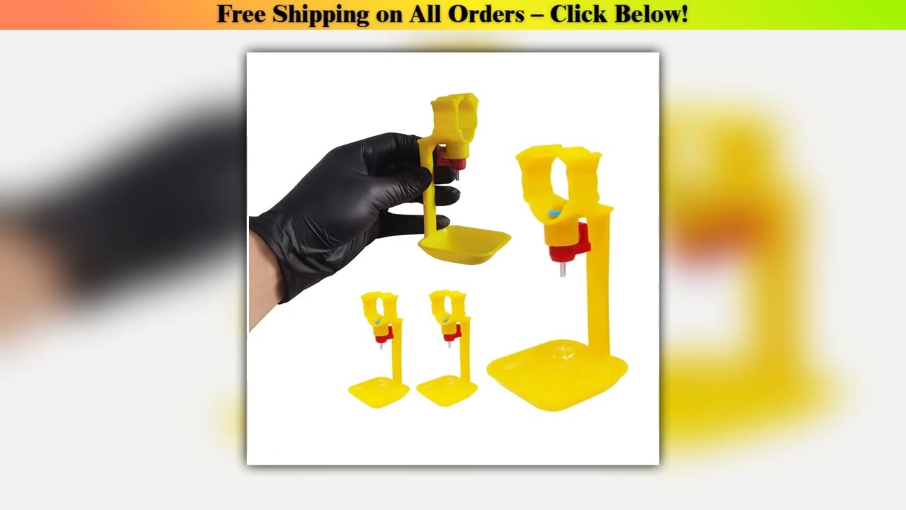 70 Pcs Chicken nipple water dispenser hanging cup Pigeon water dispenser Bird water dispenser Long