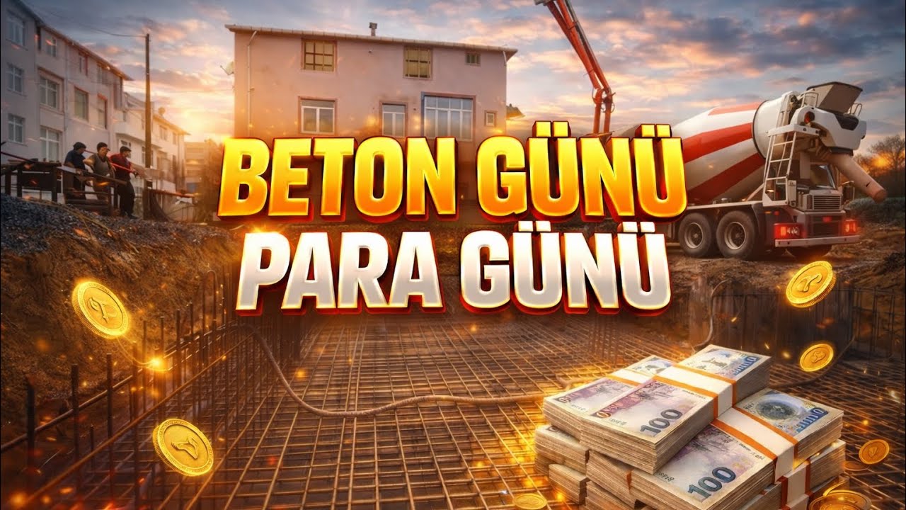BETON GÜNÜ!!! RADYE TEMELİN İNCELİKLERİ