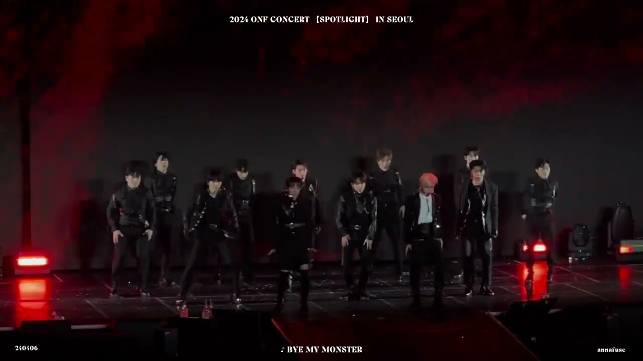 【4k】240406 / 17. BYE MY MONSTER / 2024 온앤오프(ONF) CONCERT [SPOTLIGHT] IN SEOUL