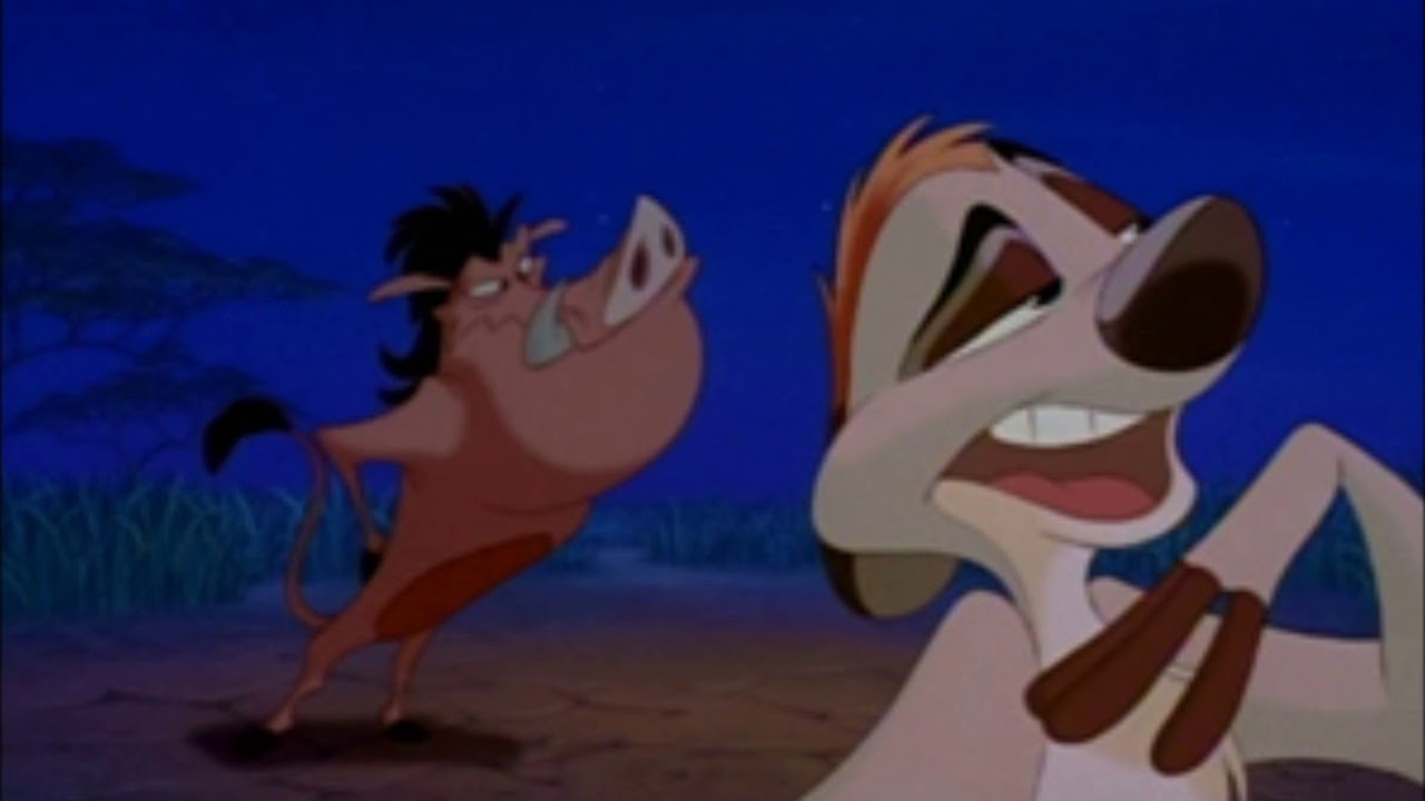 Timon and Pumbaa - Stand By Me Hungarian NTSC