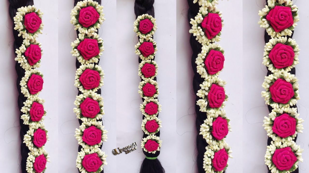 Party Wear Bridal Hair Accessories Making At Home | DIY | Hand Made Jewelry Making | uppunutihome