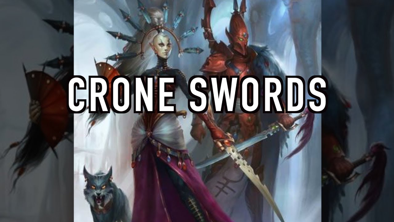 40 Facts & Lore on the Aeldari Crone Swords Warhammer 40K