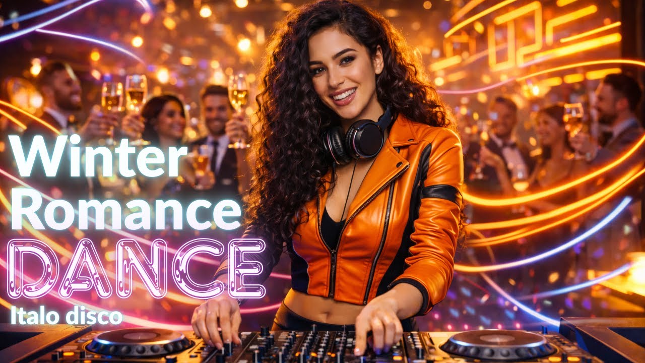 Neon Winter Disco | Neon Winter Romance ❄️ Retro 80s Italo Disco & Holiday Vibes | Nonstop Mix