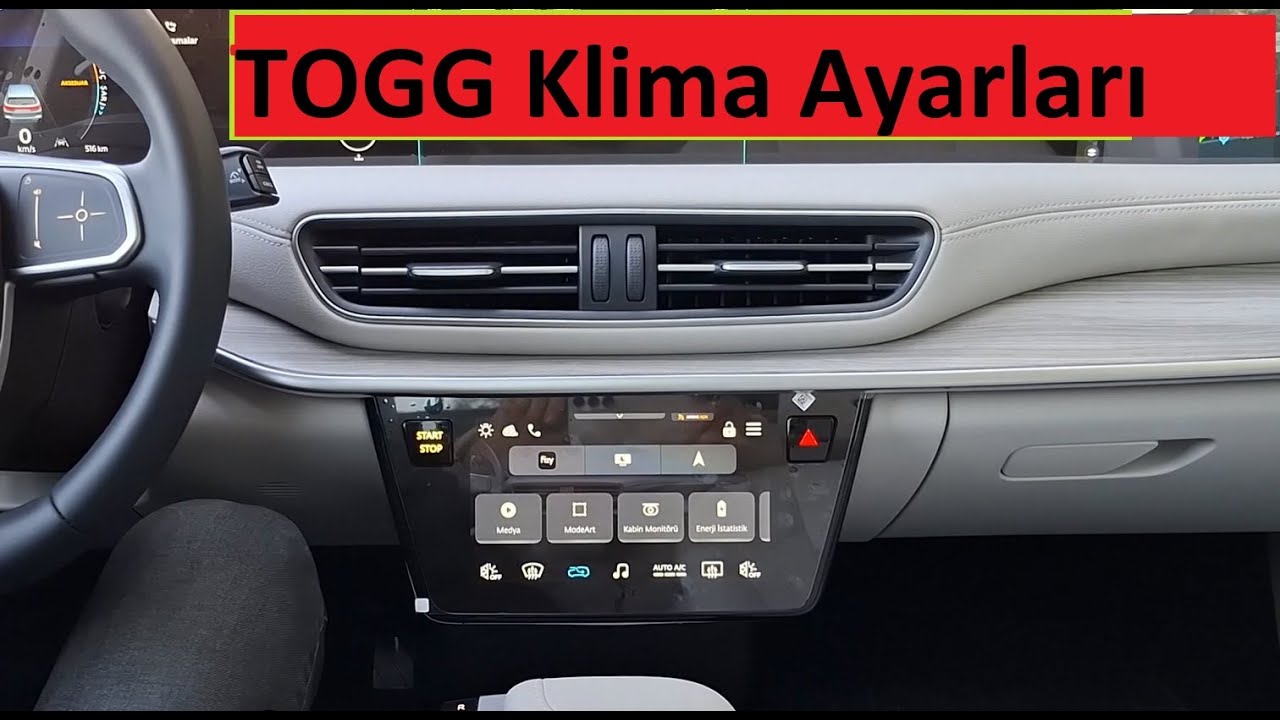 TOGG Buğu problemi nasıl giderilir.. Klima Kullanımı ve Ayarları Nasıl Yapılır? #toggt10x