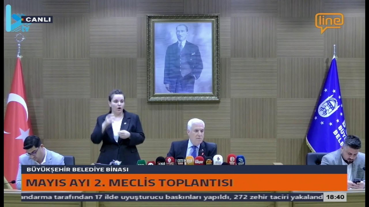 Bursa Büyükşehir Belediyesi meclis toplantısı