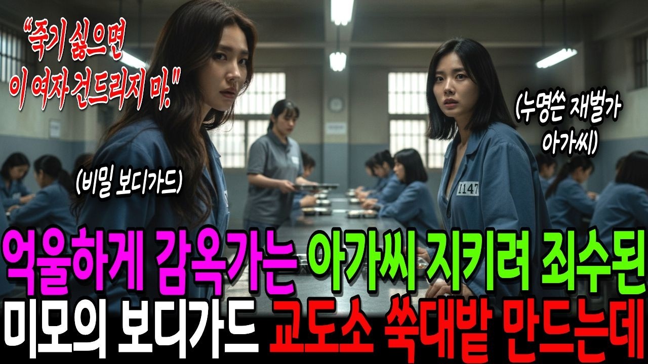 억울하게 감옥가는 아가씨 지키려 스스로 죄수된 미모의 보디가드, 교도소 쑥대밭 만드는데.. | 시니어사연 | 복수스토리 | 사이다사연