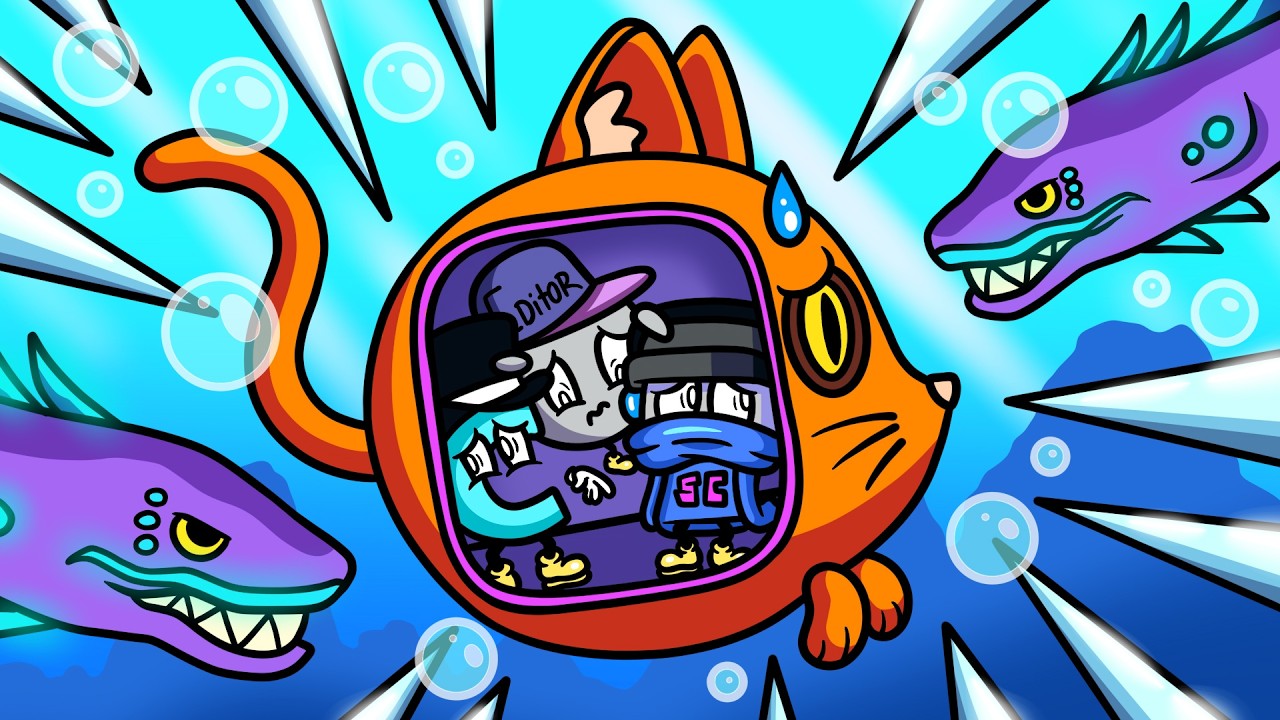 Stuck in a Cat Submarine with Idiots!