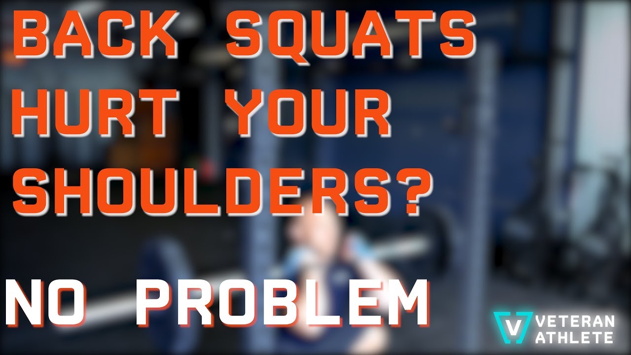 back squat with straps