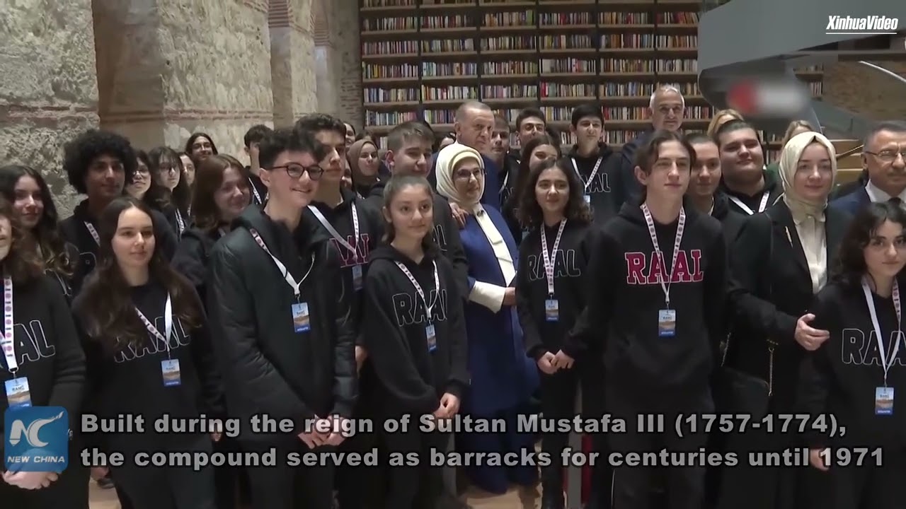 Ottoman-era barracks reopen as Istanbul's largest library