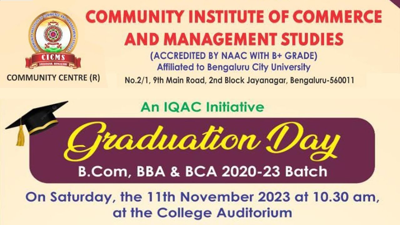 GRADUATION DAY 2020 - 2023 BATCH