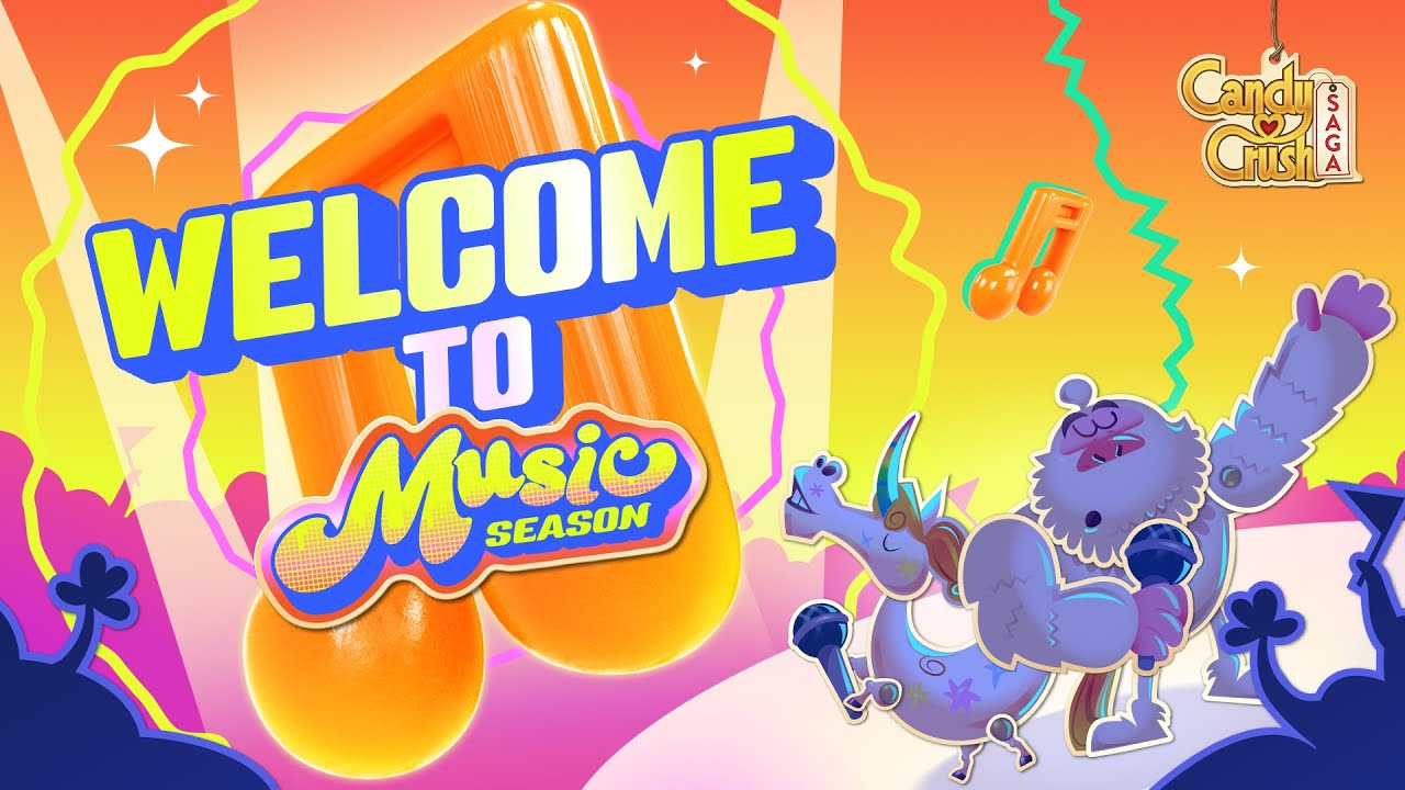 Music Season has landed in Candy Crush!